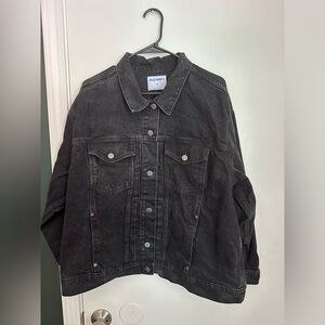 Women’s 3X Old Navy Black Jean Jacket